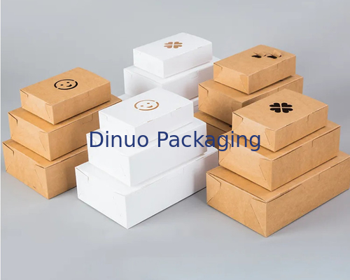 Color de encargo de papel de impresión ULTRAVIOLETA de la tarjeta del oro de Logo Kraft Paper Box With