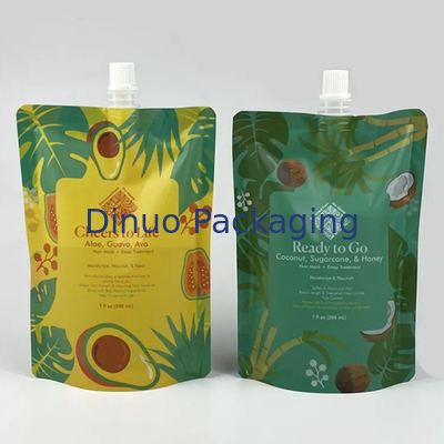 La categoría alimenticia de encargo del paquete se levanta los bolsos de la bolsa del canalón para la bebida Juice Drink