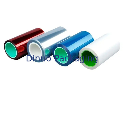 película transparente del trazador de líneas de lanzamiento del ANIMAL DOMÉSTICO 25micron para el mensajero Bags Release Tape