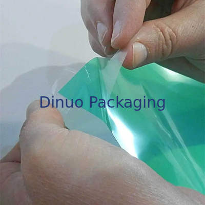 película transparente del trazador de líneas de lanzamiento del ANIMAL DOMÉSTICO 25micron para el mensajero Bags Release Tape