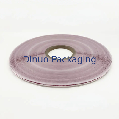 Cinta desprendible de papel echada a un lado doble del lacre del bolso del trazador de líneas de lanzamiento de la película del HDPE del papel cristal