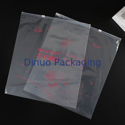 Impresión en grabado reciclable Bolsas de embalaje CPE para calzado / ropa