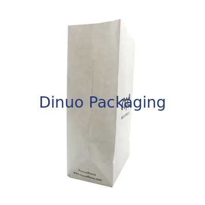 Las bolsas de papel biodegradables del papel cristal enceraron/las bolsas de papel impermeables a la grasa
