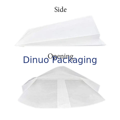 Sello auto-adhesivo biodegradable de la bolsa de papel de papel cristal de la categoría alimenticia