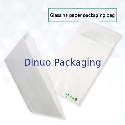 Fotograbado de encargo de Logo Glassine Paper Pouch Biodegradable que imprime la bolsa de papel translúcido