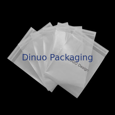 Bolsa de papel de vidrio a medida, impermeable y ecológica, compostable para ropa
