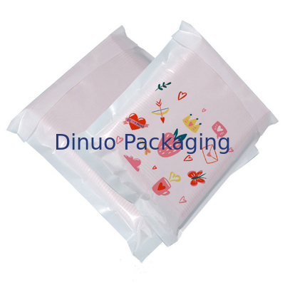 Logotipo personalizado Imprimido Ropa biodegradable Bolsa de papel de vidrio Compostable Bolsa de papel de cera translúcida