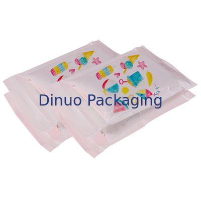 Logotipo personalizado Imprimido Ropa biodegradable Bolsa de papel de vidrio Compostable Bolsa de papel de cera translúcida