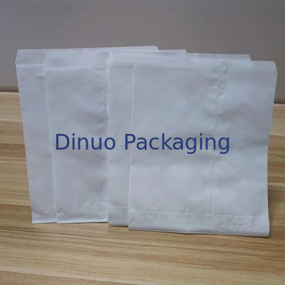 Bolsillo de papel de vidrio liso rectangular 100% biodegradable