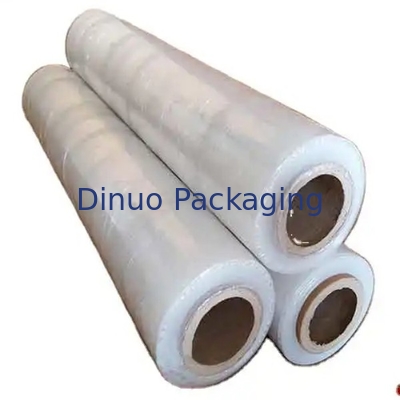 Película de estiramiento previa de material LLDPE con ancho de 100 cm y longitud de 300 m