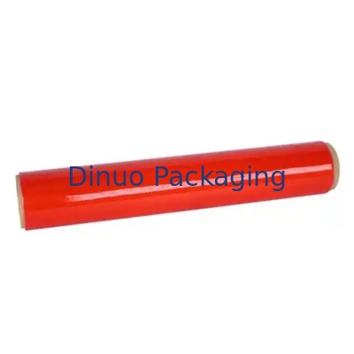 Película de estiramiento y contracción roja de alto rendimiento de 0,025 mm de espesor