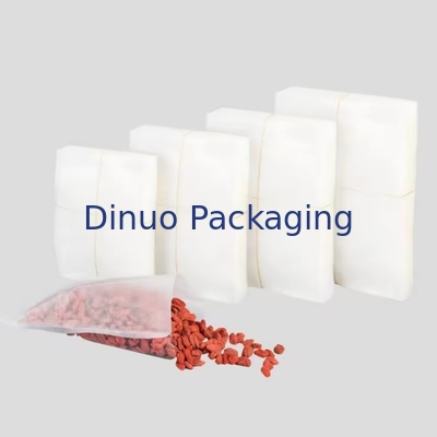 Bolsa de almacenamiento de plástico sellada con grabado de vacío de tres lados Bolsa de vacío de alimentos sellada textura Bolsa de vacío en grabado