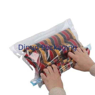 Presión manual de viaje Bolsa de almacenamiento de vacío Bolsa de espacio de vacío