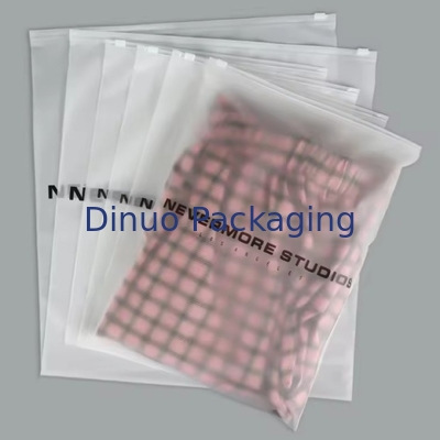 Bolsa de embalaje con cremallera congelada de Cpe de plástico con cremallera transparente Bolsa de plástico de plástico vuelva a cerrar Bolsas de plástico para ropa