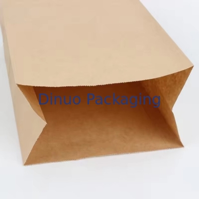 Envases de bolsas de papel personalizadas Bolsas de papel Kraft de calidad alimentaria reciclables