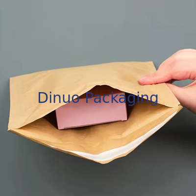 Envase de papel Kraft con palletos de panal de miel biodegradable a prueba de choques