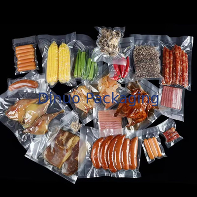 Varios tamaños Bolsa de vacío de nylon espesor 0.06-0.12mm Material de nylon / PE