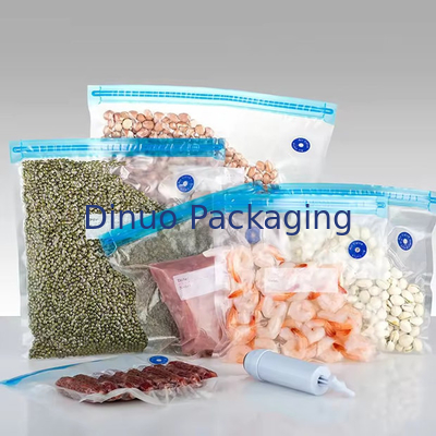 Di adiós a los desperdicios de alimentos con alimentos Vacuo Bolsas de cremallera artículo reutilizable