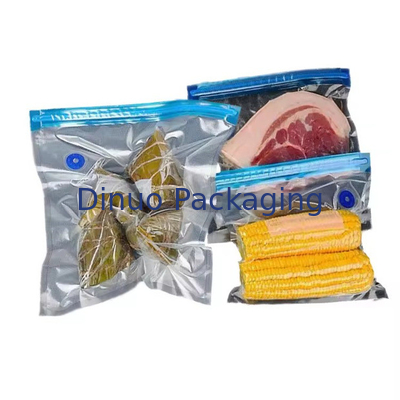 Proteja sus productos con una bolsa de vacío de nylon resistente al calor abierta o cerrada con cremallera