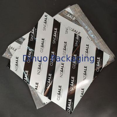 Bolsas blancas de correo poli resistentes a las lágrimas con banda adhesiva auto sellada