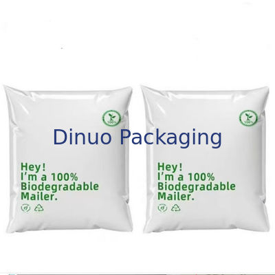 Impresión de 8 colores de un mailer biodegradable para envíos ecológicos