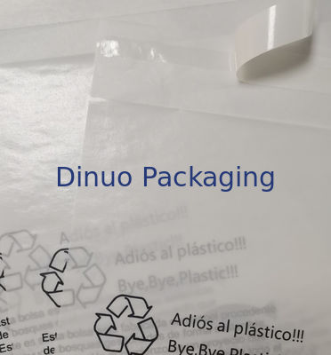 Bolsas de papel personalizadas con sellado de tres lados reciclables para el diseño de empaque de artículos de uso diario en PDF