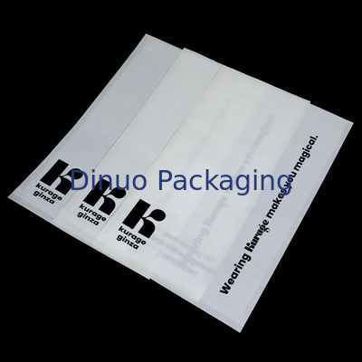 Bolsas de celofán transparentes 100% personalizadas con alta textura y grosor de 35 o 50 g/m² para embalaje de prendas