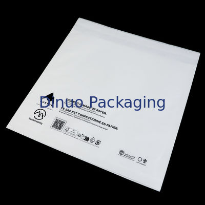 Wholesale Embossed Mini Semi Disposable Self Seal Transparent Biodegradable Envelope Glassine Wax Paper Bag