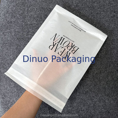 Foods Translucent Biodegradable Wax Paper Bags With Adhesive Strip Gusset Glassine Envelopes