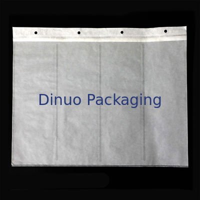 Environmentally Friendly Custom Paper Bags Rectangular Shape 35gsm Thickness