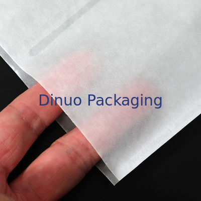 Environmentally Friendly Custom Paper Bags Rectangular Shape 35gsm Thickness