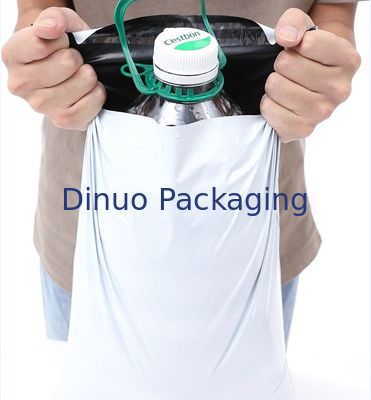 Bolsa de correos compostable ligera cinta adhesiva auto-sellable para el transporte marítimo ecológico