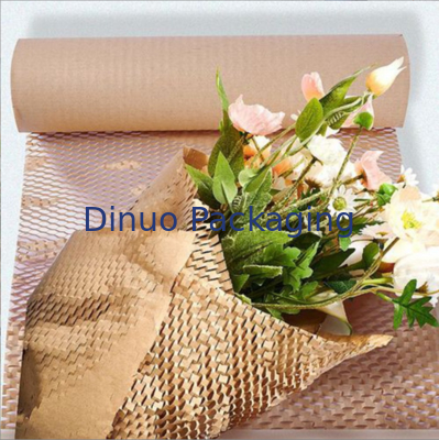 Acolchado y absorción de golpes Hoja de papel de panal de miel Materiales de embalaje de papel reciclable