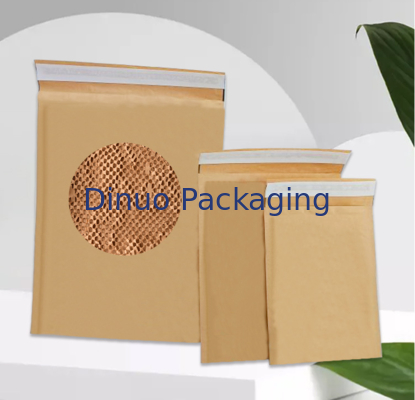 Sobre de papel de panal a prueba de golpes personalizable Bolsa de papel ecológica para envíos