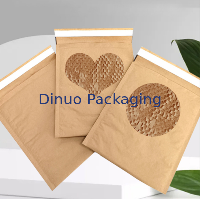 Sobre de papel de panal a prueba de golpes personalizable Bolsa de papel ecológica para envíos