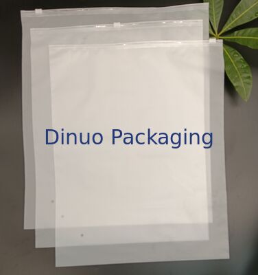 Bolsa con cremallera de CPE reutilizable, versátil y duradera, con cierre seguro para ropa y objetos pequeños