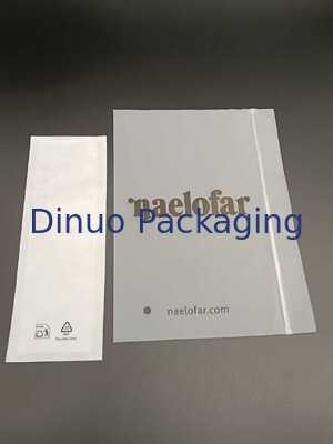 Bolsa con cremallera de hueso degradable y ecológica para artículos pequeños