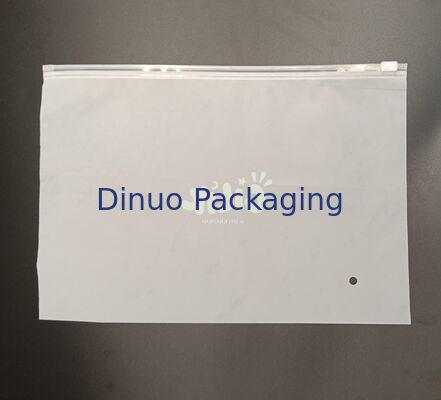 Almacenamiento helado CPE reutilizable apto para alimentos respetuoso del medio ambiente de la bolsa con cremallera para documentos de ropa