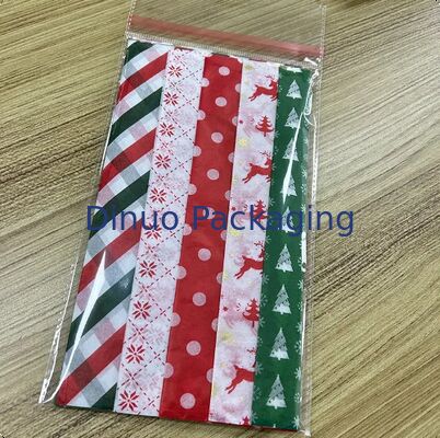 Christmas Wrapping Paper Rolls PE Coated Waterproof With Classic Xmas Patterns For Gift Wrapping DIY Crafts