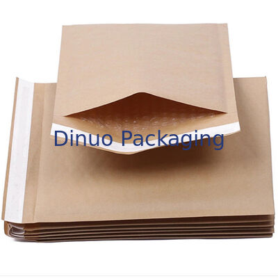 Papel corrugado 45 GSM Papel de burbujas Mailer Impresión personalizada Opción de embalaje ecológico para el envío y la manipulación seguros