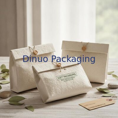 Bolsa protectora de papel suave, solución de embalaje reciclable y ecológica, duradera, ideal para aplicaciones de envío y almacenamiento