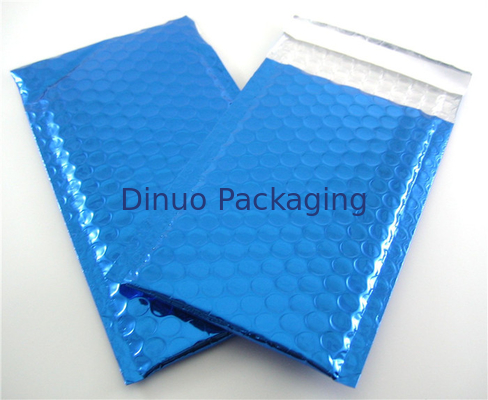 Modificado para requisitos particulares imprimiendo el color azul de envío de los sobres de la burbuja metálica para enviar