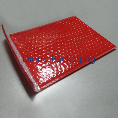 Apparel Packing Red Bubble Mailer Bag 12.5" X 19" #6 Padded Poly Mailers Waterproof
