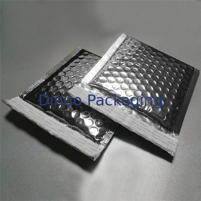 Los bolsos de burbuja de plata del segundito del #B del bolso 15x210m m del anuncio publicitario de la burbuja para el transporte engrasan resistente