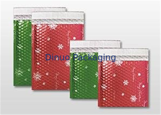 Bolsos de burbuja estáticos antis rojos biodegradables para el material del #B VMPET del juguete 115x210m m