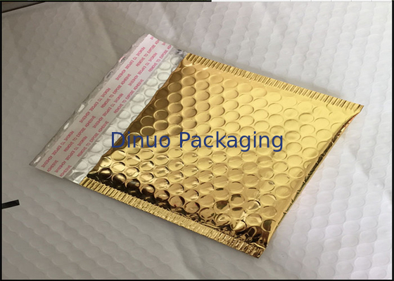 Anuncios publicitarios rellenados segundito metálico, bolsos de burbuja metálicos de la hoja para el envío express