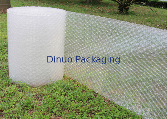 Rollo blanco resistente del plástico de burbujas de la puntura, rollo Eco de la burbuja de aire amistoso