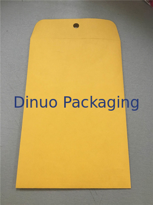 Sobres de la corbata de lazo del corchete del papel de los anuncios publicitarios 6x10 Kraft de la burbuja de Brown 000 Kraft
