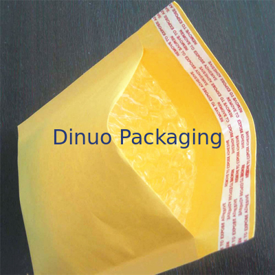 Anuncios publicitarios biodegradables de la burbuja de Kraft, sobre acolchado del plástico de burbujas para el transporte