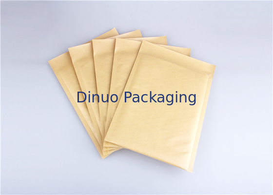 Película resistente del opp de los anuncios publicitarios de la burbuja de Brown 6x10 Kraft del aceite ligero fuera de fácil rasgar